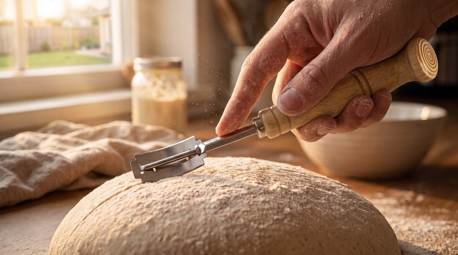 Scoring โ sourdough scoring lame