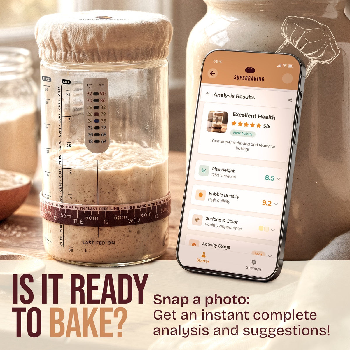 Sourdough Starter Jar Kit — 06