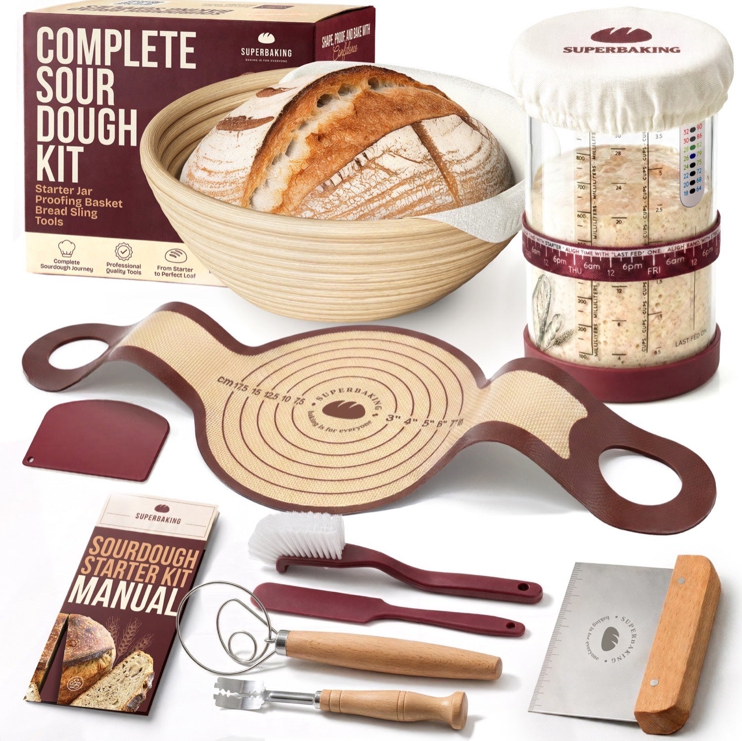 Complete Sourdough Proofing Kit — main