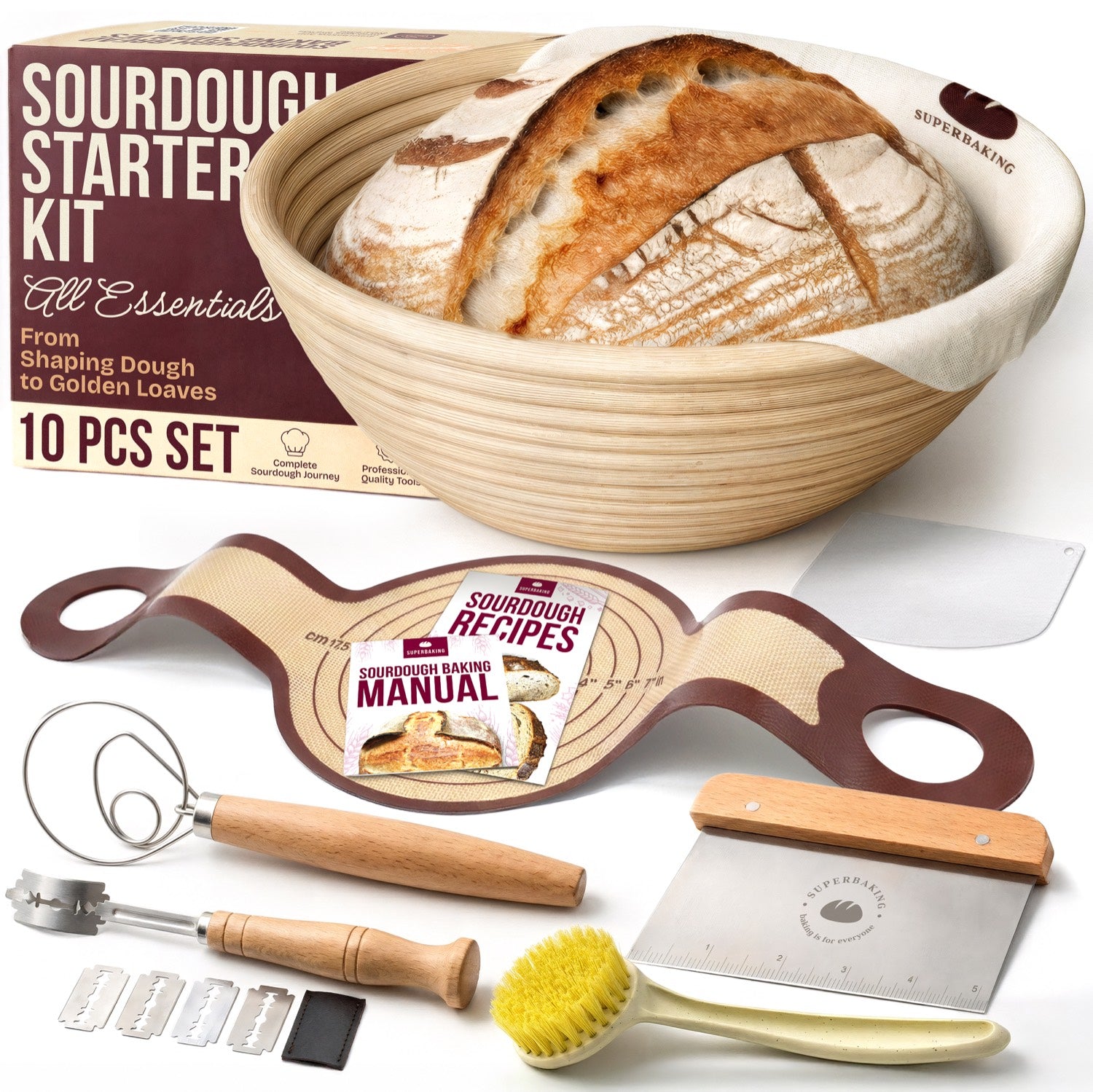 Proofing Basket Set — main